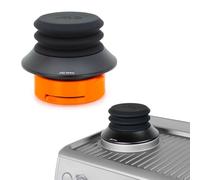 ARO Espresso™ Aluminum Single Dose Hopper with Silicone Bellows and Integrated Anti-Popcorn Baffle | Compatible with Breville/Sage Barista Express, Pro, Touch, and Impress (Black, Aluminum Hopper)