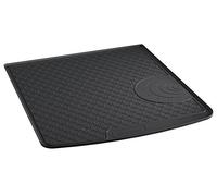 AROBA GL1105 Design Boot Liner Compatible with Audi A6 Avant Estate 4G / Allroad / S6 / RS6 Year of Manufacture 09.2011-08.2018 Boot Mat Perfect Fit Raised Edge Black
