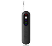 Aroeally Hidden Camera Detector - Camera Detector with 5 Levels Sensitivity 4 Modes, Portable Mini Design Spy Camera Detector for Hotel Bathroom Office Car Travel, 30H Working Time (black)