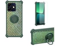 Aroepurt Case Compatible for BMobile VENUS Phone Case Cover [with 1* Tempered Glass Screen Protector] PC + Silicone [360 Metal Ring, Magnetic Car Mount] TZZH-LV