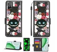 Aroepurt Case Compatible for Crosscall Stellar M6e Phone Case Flip Cover [with Tempered Glass Screen Protector][RFID Blocking][Luminous Effect] LPT-LZM