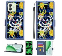 Aroepurt Case Compatible for CUBOT NOTE 40 Phone Case Flip Cover [with Tempered Glass Screen Protector][RFID Blocking][Gold Glitter+Luminous] LPT-TYX