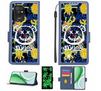 Aroepurt Case Compatible for Doro 8100 Plus Phone Case Flip Cover [with Tempered Glass Screen Protector][RFID Blocking][Gold Glitter+Luminous] LPT-TYX