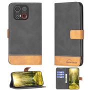 Aroepurt Case Compatible for Emporia ME6 5G Phone Case Cover Flip Stand Cover PU Leather BF11 Wallet Case Black