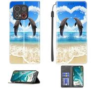 Aroepurt Case Compatible for Emporia ME6 5G Phone Case Cover PU Leather Kickstand Magnetic Wallet Case CPT19