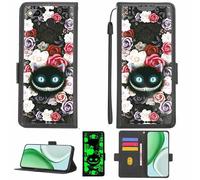 Aroepurt Case Compatible for Fairphone 3 Phone Case Flip Cover [with Tempered Glass Screen Protector][RFID Blocking][Luminous Effect] LPT-LZM