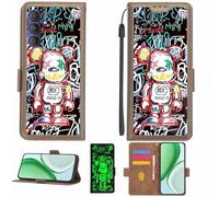 Aroepurt Case Compatible for Gabb Phone 4 Pro Phone Case Flip Cover [with Tempered Glass Screen Protector][RFID Blocking][Luminous Effect] LPT-MXX