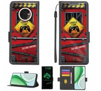 Aroepurt Case Compatible for Gigaset GX4 PRO Phone Case Flip Cover [with Tempered Glass Screen Protector][RFID Blocking][Luminous Effect] LPT-JGP