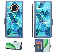 Aroepurt Case Compatible for Gigaset GX4 PRO Phone Case Flip Cover [with Tempered Glass Screen Protector][RFID Blocking][Colorful Reflect Light] LPT-LS