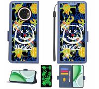 Aroepurt Case Compatible for Gigaset GX4 PRO Phone Case Flip Cover [with Tempered Glass Screen Protector][RFID Blocking][Gold Glitter+Luminous] LPT-TYX