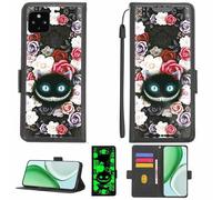 Aroepurt Case Compatible for Google Pixel 4a 5G Phone Case Flip Cover [with Tempered Glass Screen Protector][RFID Blocking][Luminous Effect] LPT-LZM