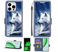 Aroepurt Case Compatible for Hisense Enigma Phone Case Flip Cover [with Tempered Glass Screen Protector][RFID Blocking][Luminous Effect] PTL-LANG