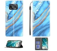Aroepurt Case Compatible for Maxcom Ms601 Phone Case Cover [with Tempered Glass Screen Protector] PU Leather Kickstand Magnetic Wallet Case CPT11