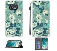 Aroepurt Case Compatible for Maxcom Ms601 Phone Case Cover [with Tempered Glass Screen Protector] PU Leather Kickstand Magnetic Wallet Case CPT1