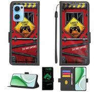 Aroepurt Case Compatible for Oppo Reno 7a 5g Phone Case Flip Cover [with Tempered Glass Screen Protector][RFID Blocking][Luminous Effect] LPT-JGP