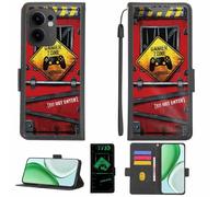 Aroepurt Case Compatible for Oppo Reno13 A 5G A501Op Phone Case Flip Cover [with Tempered Glass Screen Protector][RFID Blocking][Luminous Effect] LPT-JGP