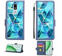 Aroepurt Case Compatible for SFR ALTICE S61 Phone Case Flip Cover [with Tempered Glass Screen Protector][RFID Blocking][Colorful Reflect Light] LPT-LS