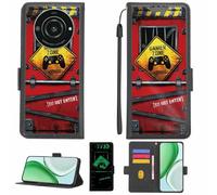 Aroepurt Case Compatible for Sharp Leitz Phone 2 5g Td-Lte Jp Lp-02 Phone Case Flip Cover [with Tempered Glass Screen Protector][RFID Blocking][Luminous Effect] LPT-JGP