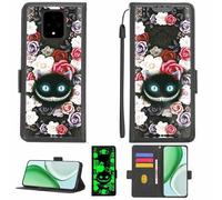 Aroepurt Case Compatible for Sonim Xp Pro Phone Case Flip Cover [with Tempered Glass Screen Protector][RFID Blocking][Luminous Effect] LPT-LZM