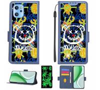 Aroepurt Case Compatible for Umidigi A13 Pro Phone Case Flip Cover [with Tempered Glass Screen Protector][RFID Blocking][Gold Glitter+Luminous] LPT-TYX