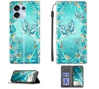 Aroepurt Case Compatible for Umidigi G9 5g Phone Case Cover PU Leather Kickstand Magnetic Wallet Case CPT28