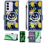 Aroepurt Case Compatible for Vivo S16e Phone Case Flip Cover [with Tempered Glass Screen Protector][RFID Blocking][Gold Glitter+Luminous] LPT-TYX