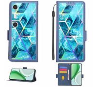Aroepurt Case Compatible for XREAL Beam Pro Phone Case Flip Cover [with Tempered Glass Screen Protector][RFID Blocking][Colorful Reflect Light] LPT-LS