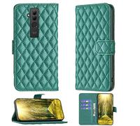 Aroepurt Case for Huawei MATE 20 LITE Case Compatible with Huawei MATE 20 LITE Phone Case Flip Stand Cover Women Wallet Green