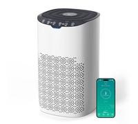 AROEVE Air Purifier for Bedroom Home, 120㎡ Coverage, CADR 300 m³/h, Air Quality Sensor, Auto Mode, Quiet 25dB, Filters Pollen/Dust/Pet Hair/Smoke