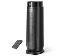 Aroeve Electric Heater, 2000W PTC Fan Heater for Home Space, Quiet Room & Portable, 90° Oscillation, 4 Modes, ECO Energy-Saving, 24H Timer, Remote Control, Overheating & Tip-Over Protection
