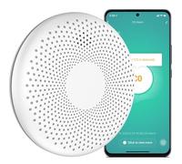 Aroha Smart Connect WiFi Smoke and Carbon Monoxide Alarm - 10 Year Battery - Tuya & Smartlife app - Combination Smoke Alarm and CO Detector