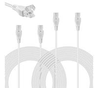 Aroidful 2 Pack 3M Double-Ended 2-Pin 8mm LED Strip Extension Cable Connectors - 2Pin LED Strip to Strip Extension Wire for SMD/COB Single Colour LED Strips (0-36V, Compatible with 2835/3528)