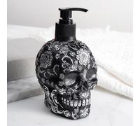 Arola Skull Soap Dispenser with Rust Proof Pump, Refillable Liquid Hand Lotion Bottle for Bathroom, Bedroom and Kitchen（New Upgrade ）.