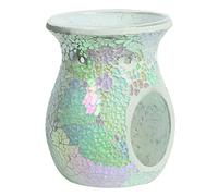 Aroma Accessories Crackle Classic Wax Melt Burner 14cm - Pearlescent