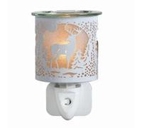 Aroma Accessories Electric Plug In Wax Melter 13cm White - Stag Aroma Accessories White