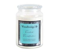 Aroma Accessories Woodbridge Frosted Snowflakes Large Jar Candle