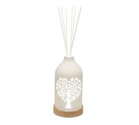 Aroma Accessories Woodbridge Heart Tree Clean Linen LED Light up Reed Diffuser