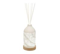 Aroma Accessories Woodbridge Leaf Clean Linen LED Light up Reed Diffuser