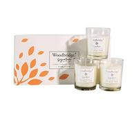 Aroma Accessories Woodbridge Peach Blossom & Vanilla 3 Votive Gift Set