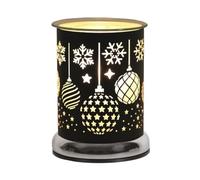 Aroma Black Baubles Cylinder Electric Wax Melt Warmer
