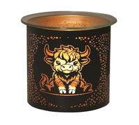 Aroma Black & Gold Highland Jar Sleeve & Wax Melt Warmer