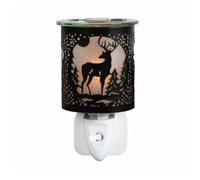 Aroma Black & Gold Stag Plug In Wax Melt Warmer