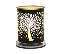 Aroma Black Tree Of Life Cylinder Electric Wax Melt Warmer