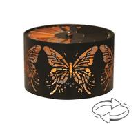 Aroma Candle Carousel Fan Shade 13Cm Black - Butterfly