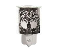 Aroma Chrome Tree of Life Plug In Wax Melt Warmer