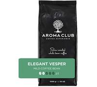 Aroma Club Medium Roast Whole Bean Coffee 1KG - Elegant Vesper - Slow Roasted - 100% Arabica From Costa Rica - Suitable for All Coffee Machines