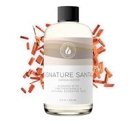 Signature Santal - Sandalwood Essential Oil/Reed Diffuser Oil Refill (8.5 Fl. oz.) for Reed Diffusers, Electric Diffuser Oil Machines, and Oil Warmers - New from Our Hotel Collection!