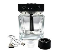Aroma Diffuser 200ml 3 Levels Clear Cold Mist Rechargeable Freshener | Aromatherapy Oil Diffuser for Winter Advent Living Room Bedroom Office Kitchen Bathroom Spa Party Relaxation Sleep