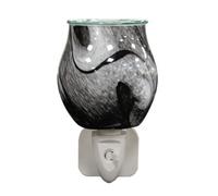Aroma Electric Plug In Wax Melter 12Cm Grey Swirl