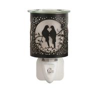 Aroma Electric Plug In Wax Melter 13Cm Black - Doves